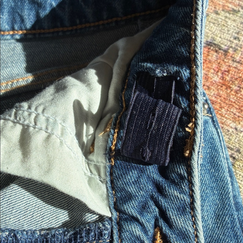 H&M Adjustable Baggy Blue Jeans - Picture 6 of 8